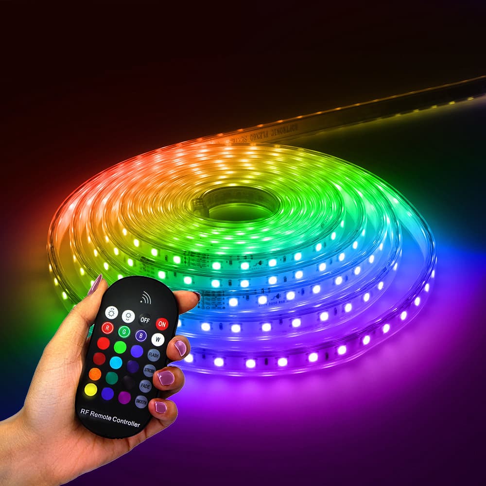 5M RGB LED Strip Light with Remote